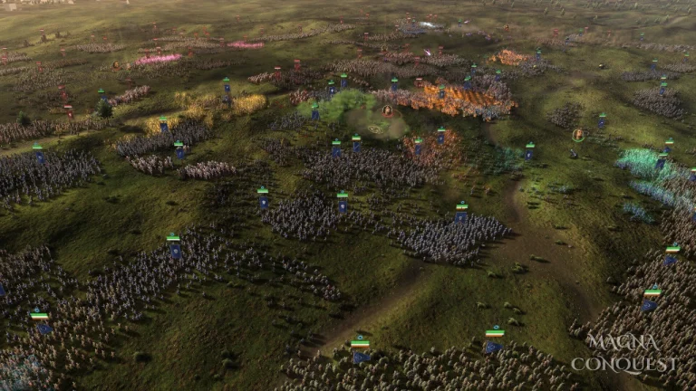 Magna Conquest Announced: CH4WORKS Studio Reveals Epic Strategy Game Featuring 100,000 Unit Battles